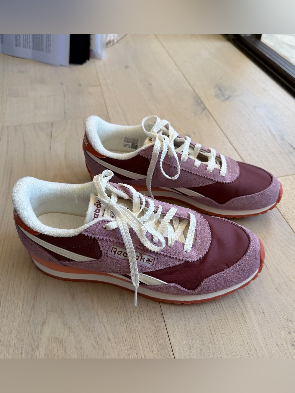 Reebok Classic AZ Purple / Burgundy Retro Sneakers